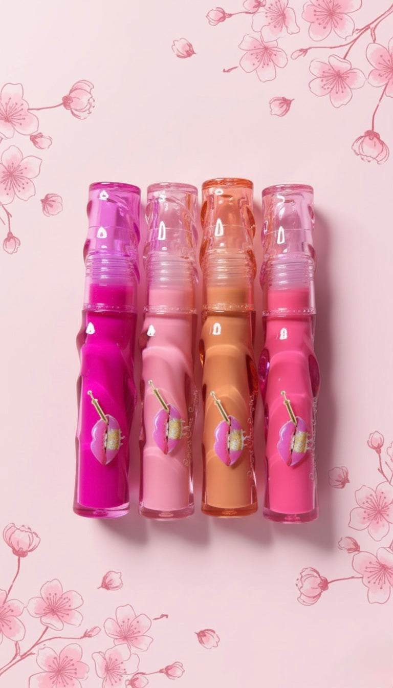 Leyny Empire Cherry Glow Lip Gloss Trio