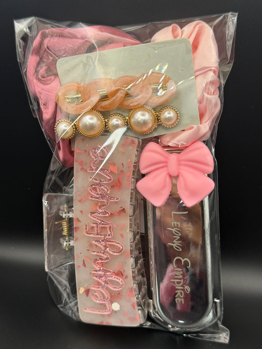 Leyny Empire Pink Glam Hair Essentials Set