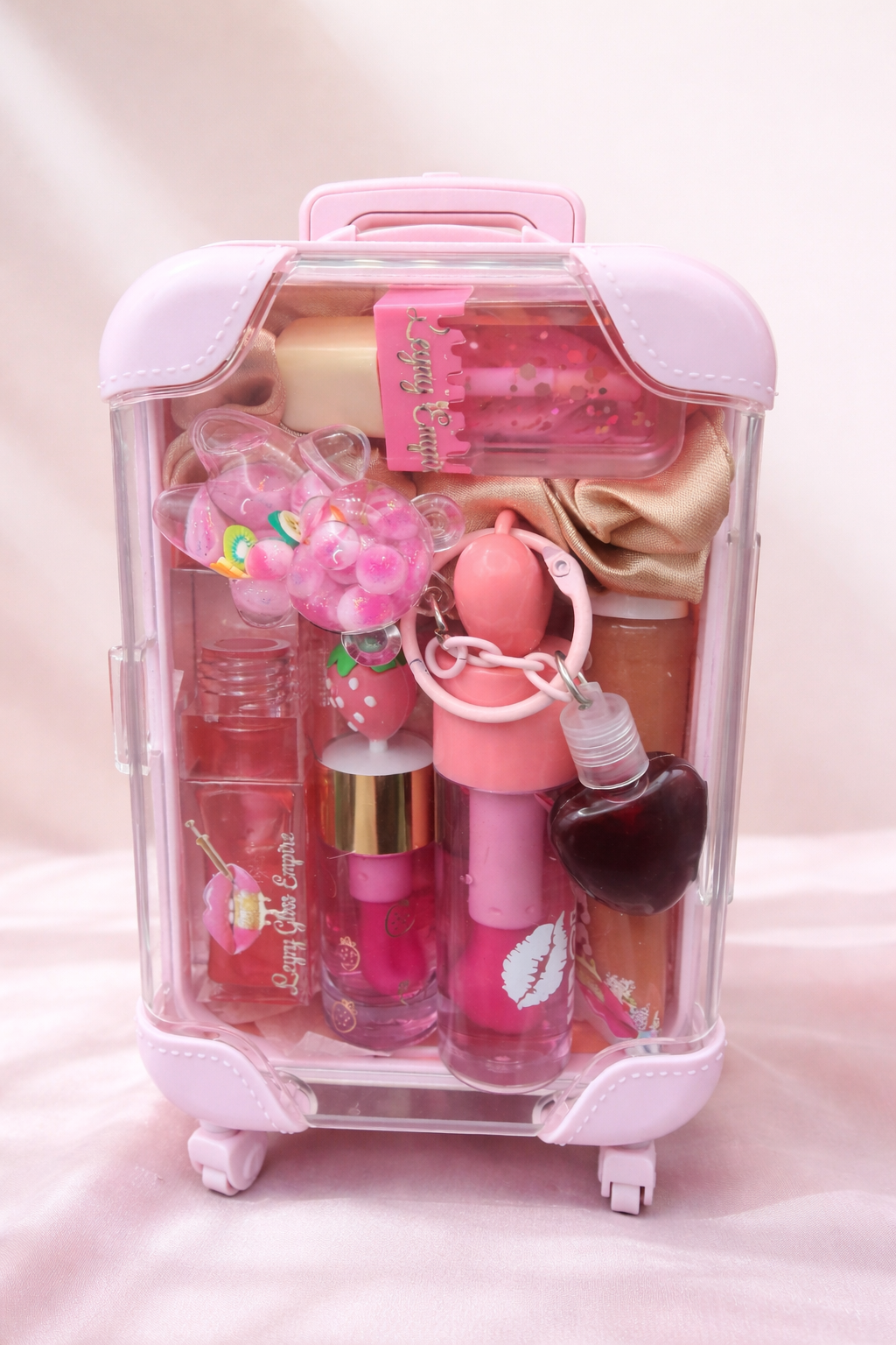 Leyny Empire Suitcase Bundle – Ultimate Lip Care & Gloss Set 💕✨
