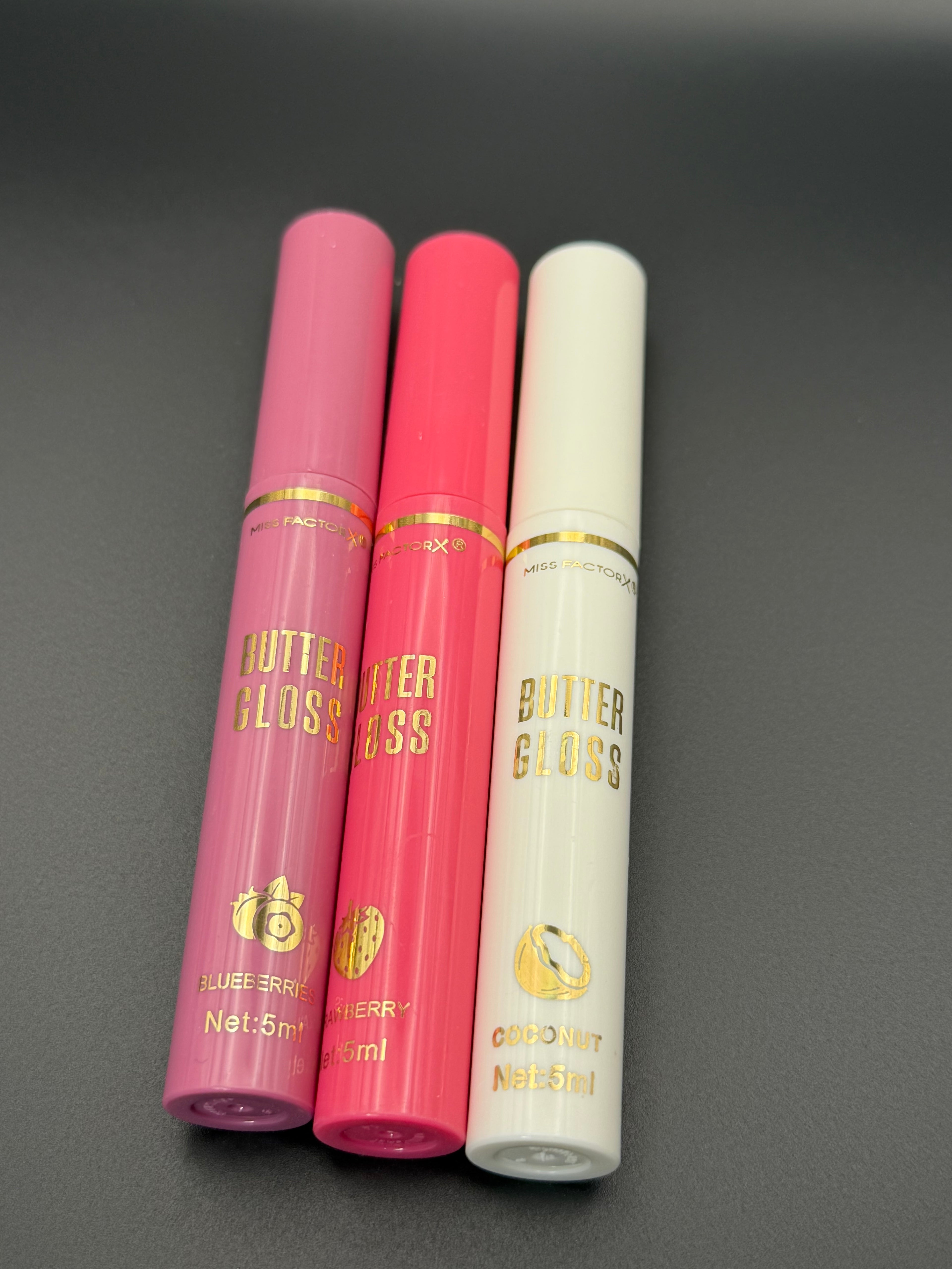 Glossy Candy Lip Set (3pcs)