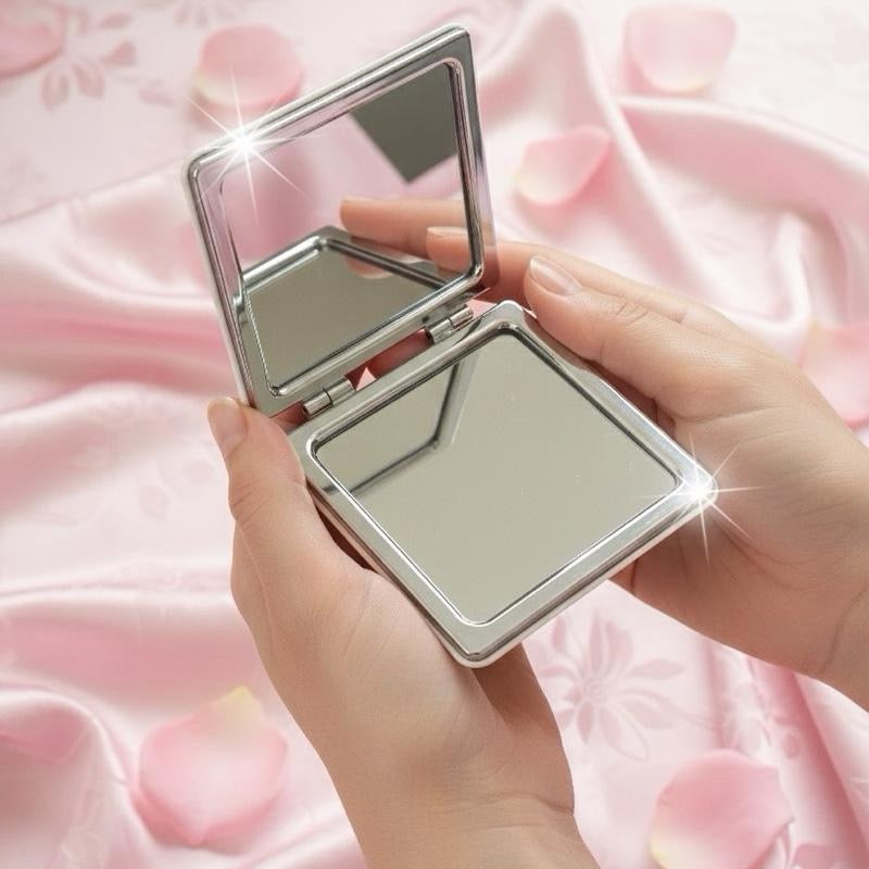 Leyny Empire Butterfly Foldable Compact Mirror- Portable Pocket Mackeup Mirror for Women
