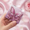 Leyny Empire Butterfly Foldable Compact Mirror- Portable Pocket Mackeup Mirror for Women