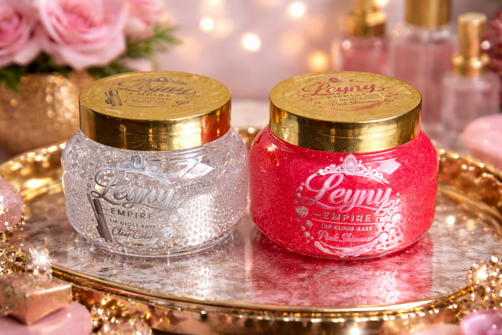 Lenny Empire Lip Gloss Base - (8 oz) + 3 FREE Filling Syringes