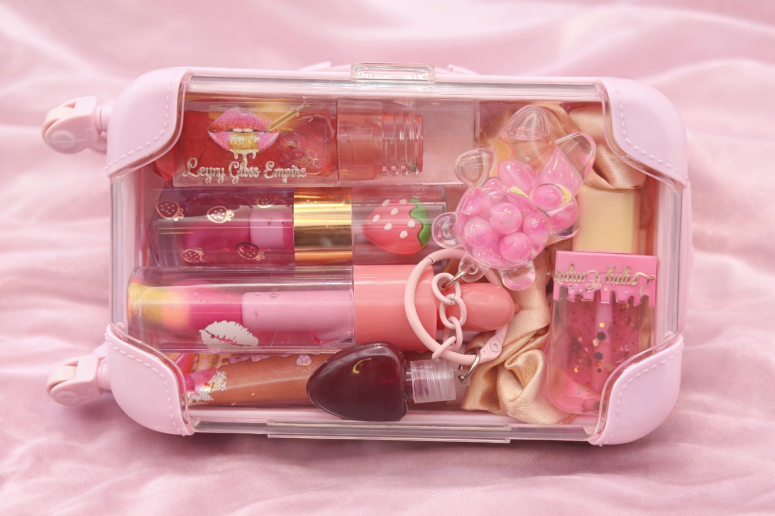 Leyny Empire Suitcase Bundle – Ultimate Lip Care & Gloss Set 💕✨