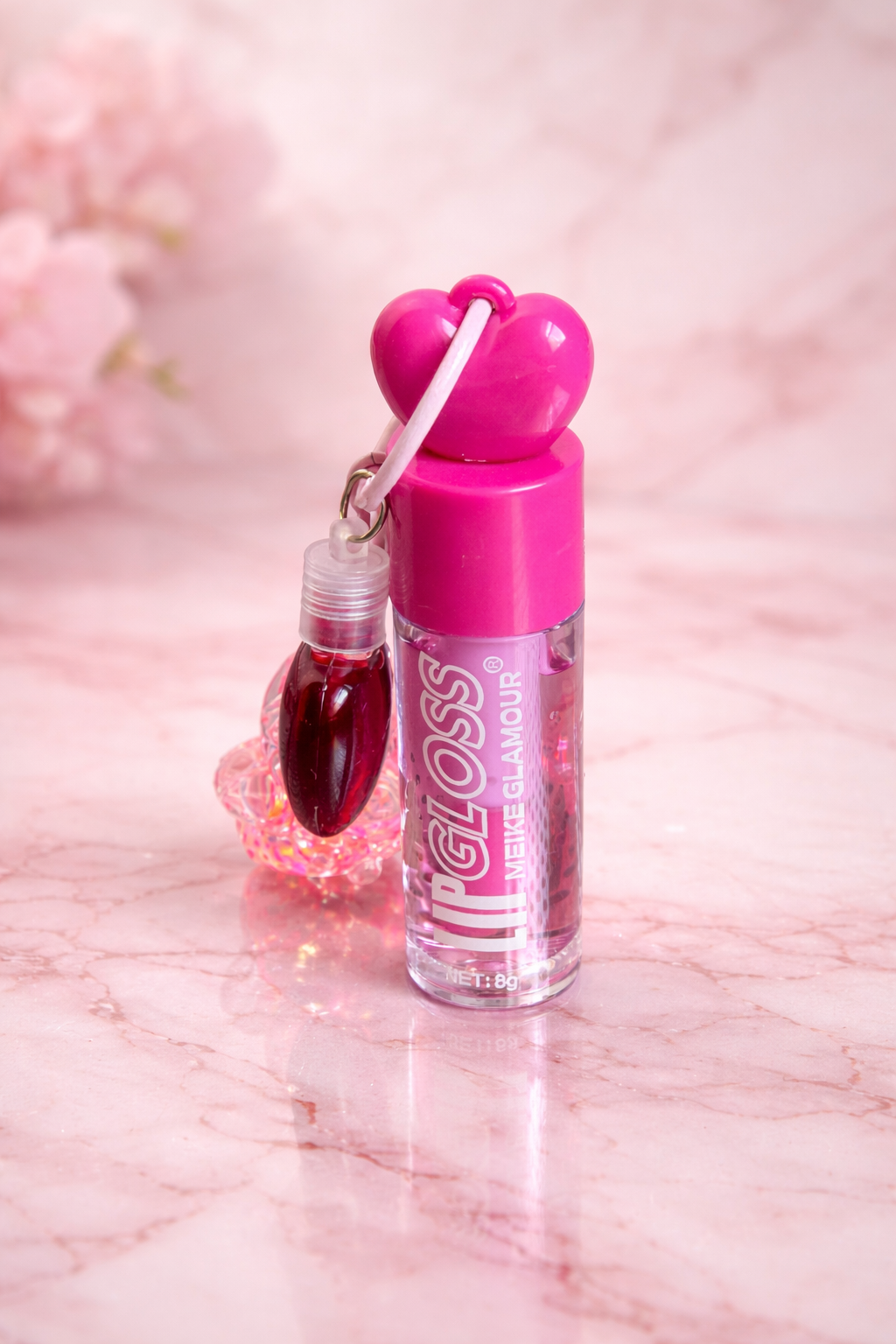Magic Color Changing Lip Gloss Keychain